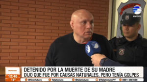 Detenido por la muerte de su madre