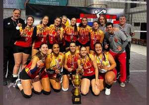 Deportivo Colón, campeón del vóley femenino - Polideportivo - ABC Color