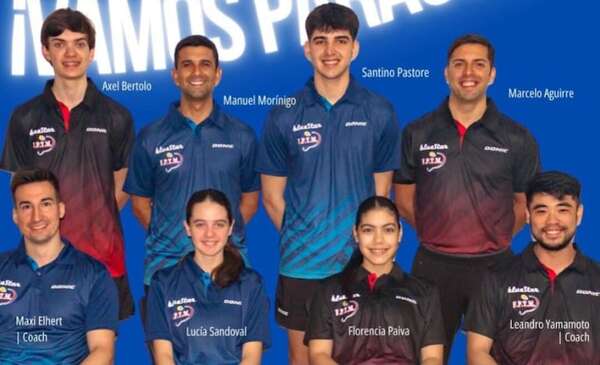 Team Paraguay: Rumbo al Sudamericano de tenis de mesa de Lima - Polideportivo - ABC Color