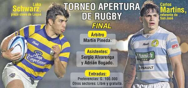 Luque vs. San José: Duelo por la corona del rugby - Polideportivo - ABC Color