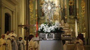 Católicos celebran hoy de la Solemnidad de Corpus Christi