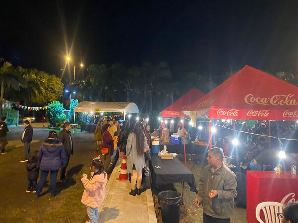 Exitoso San Juan a beneficio de la comisaría 107° Ka´aguy Rory de Encarnación
