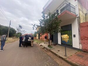 Delincuentes  casi vacían una vivienda en menos de una hora en barrio Las Carmelitas