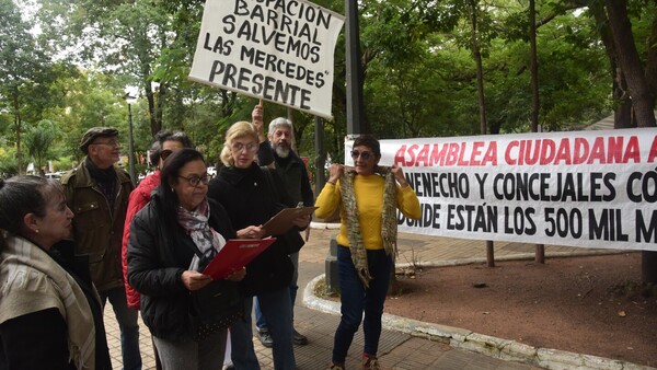Vecinos de Asunción piden cárcel para Nenecho y concejales, e instan a "devolver lo robado"