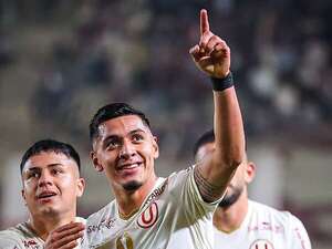 Alerta Olimpia: César Inga marcó en la goleada de Universitario - Olimpia - ABC Color