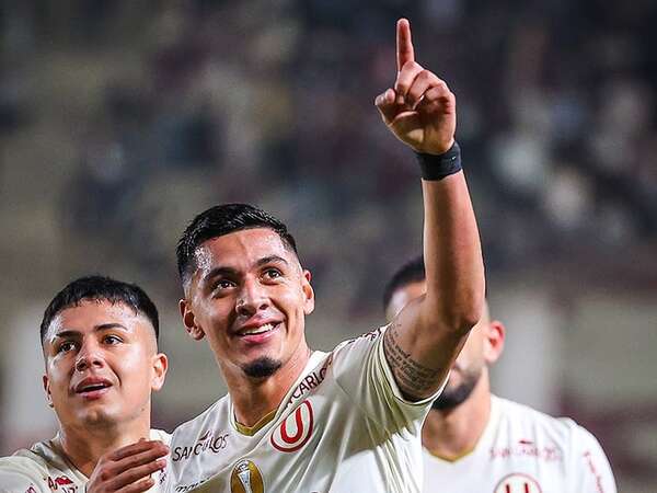 Alerta Olimpia: César Inga marcó en la goleada de Universitario - Olimpia - ABC Color