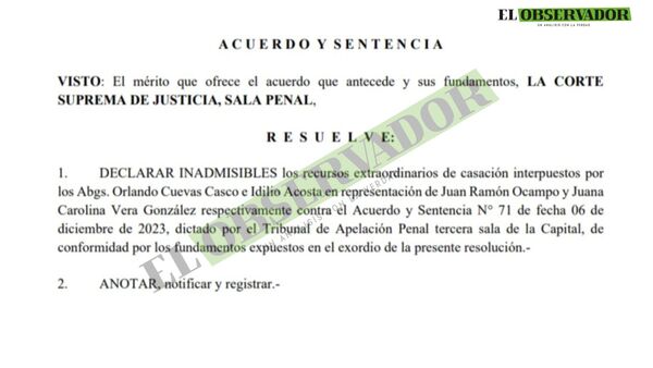 Queda firme la condena a Juana Carolina Vera, cuñada del diputado Freddy D’Ecclesiis, por narcotráfico - El Observador
