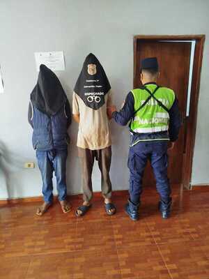 Dos detenidos tras hurto en el microcentro de Encarnación