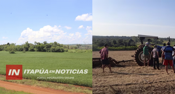 PREOCUPA AL SECTOR PRODUCTIVO LAS INVASIONES DE TIERRAS EN ITAPÚA