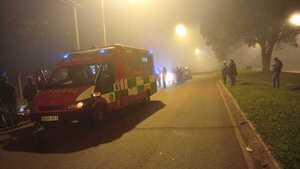Motociclista fallece tras chocar contra un poste de alumbrado en Pedro Juan Caballero