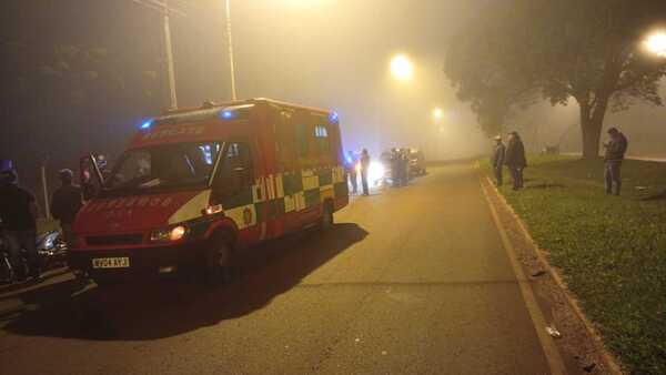 Motociclista fallece tras chocar contra un poste de alumbrado en Pedro Juan Caballero