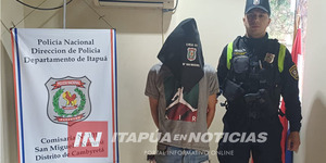 DETIENEN A SUJETO BUSCADO POR HURTO EN CAMBYRETÁ