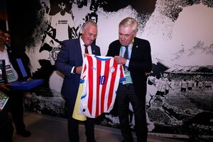 Versus / Alfaro contó lo que le dijo Ancelotti luego del partido de la Albirroja ante Brasil