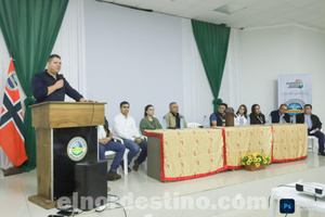 Jornada de socialización de la Ruta de la Soberanía en la sede de la Gobernación de Amambay con presencia de Juancho Acosta - El Nordestino