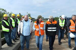 Ministra destaca obra que optimizará la conectividad en el área metropolitana - .::Agencia IP::.