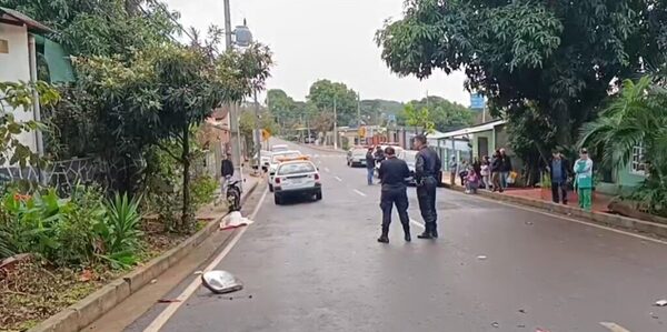 Presidente Franco: niña de 12 años muere al caer de moto tras roce con un vehículo