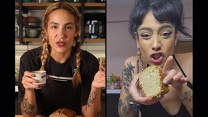 La extraña teoría del pan de banana que surgió tras la corneada a Gia Alfieri