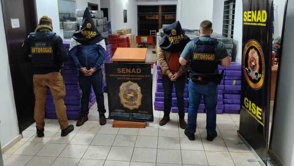 Katueté: Interceptan más de 13 toneladas de marihuana valuadas en USD 2 millones