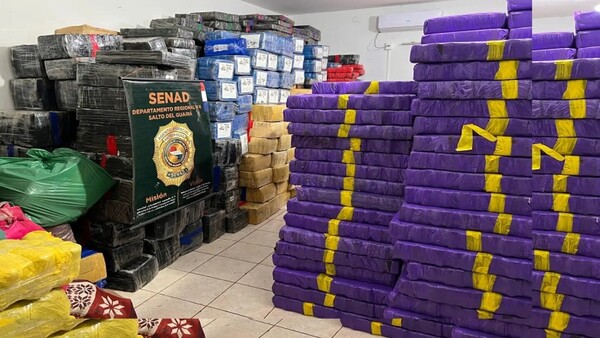 Katueté: Incautan más de 13 toneladas de marihuana