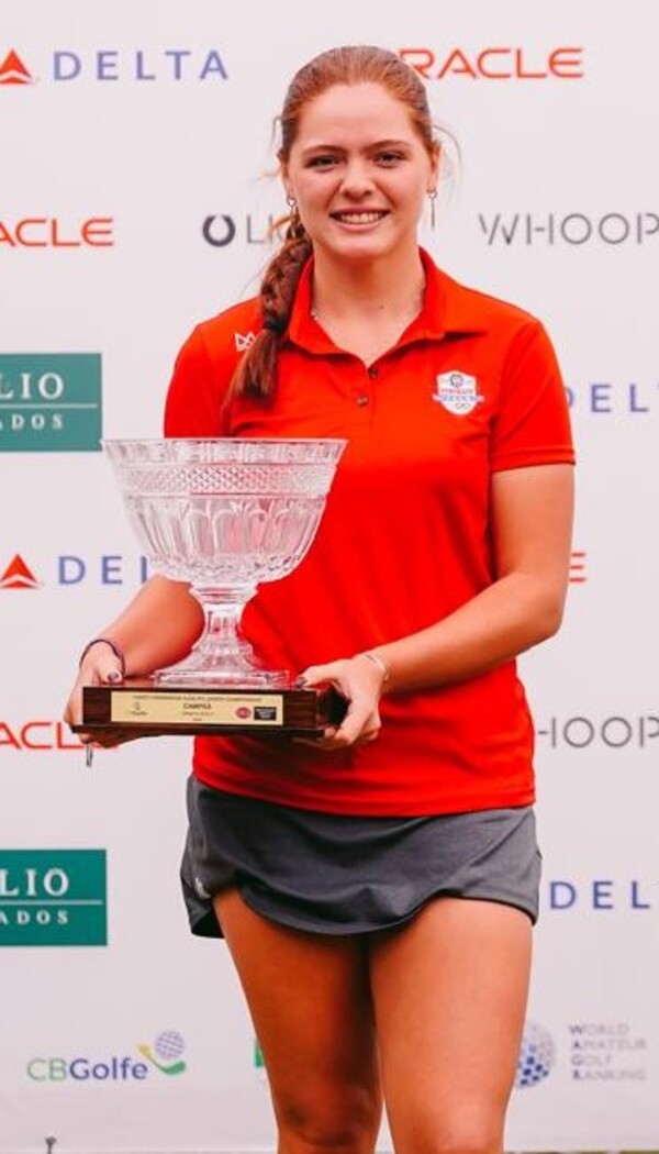 Victoria Livieres campeona del Candy Hannemann AJGA IPS - La Tribuna