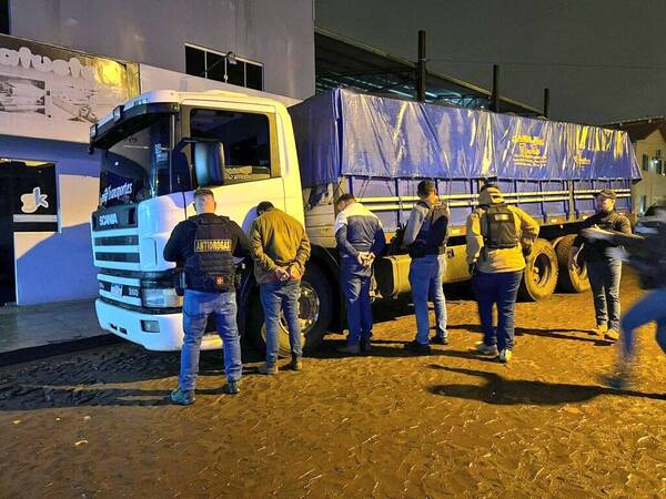 Operación "Traición": Senad decomisó 13,5 toneladas de "mari"