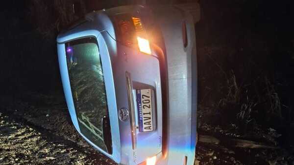 Tragedia en Procopio: Conductor fallece en vuelco de su vehículo