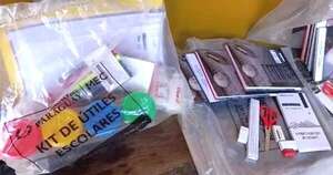 La Nación / Confirmaron entrega del 100 % de los kits escolares en Itapúa