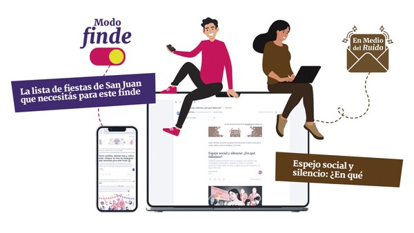 ÚH lanza sus newsletters En medio del ruido y Modo finde