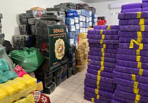 Golpe a red transnacional de más de USD 2 millones: incautan más de 13 toneladas de marihuana en Katueté - .::Agencia IP::.