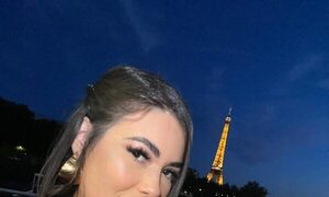 (VIDEO)La alegría de Laurys Diva al conocer la Torre Eiffel con su mami: “Voy a recordar para siempre”