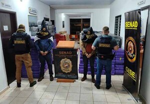 Senad intercepta más de 13 toneladas de marihuana en Katueté | DIARIO PRIMERA PLANA
