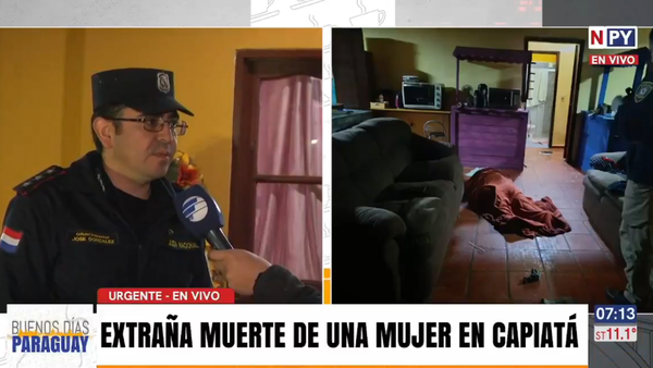 Presunto feminicidio: Mujer muere en extrañas circunstancias en Capiatá