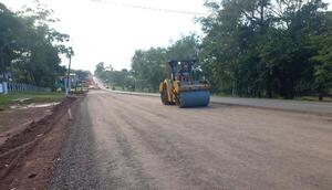 Avanzan primeros trabajos para mejorar la travesía urbana de Coronel Oviedo - .::Agencia IP::.