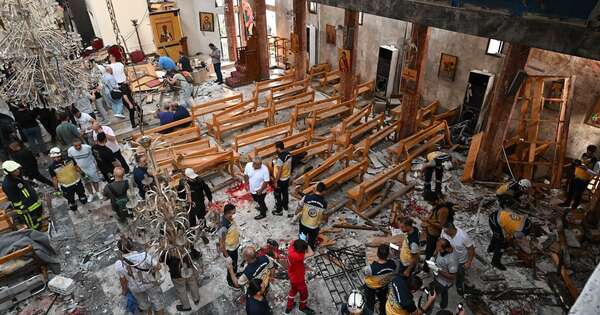La Nación / Siria: atentado de Estado Islámico deja 25 muertos en una iglesia
