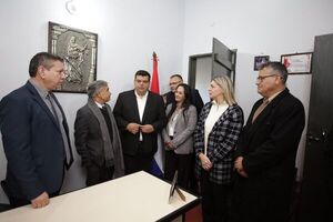 Ministro Manuel Ramírez Candia realizó jornada de trabajo en General Elizardo Aquino