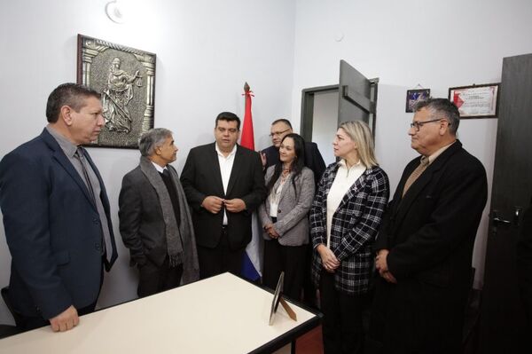 Ministro Manuel Ramírez Candia realizó jornada de trabajo en General Elizardo Aquino