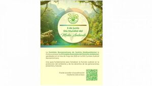 Día del Medioambiente: Socializan “Principios Esenciales del Derecho Ambiental”