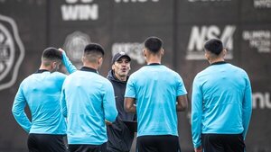 En Olimpia hay trabajos de cara al amistoso