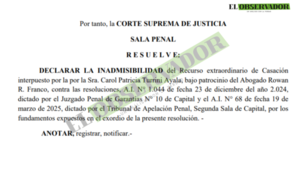 Queda firme elevación a juicio de causa que investiga desvío de G 12.000 millones de la Senavitat  - El Observador