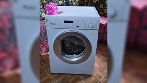 Usan secarropas ajeno para tener ropa limpia