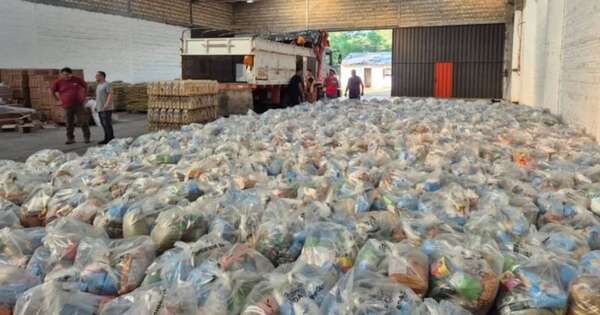 Diario HOY | Envían más de 58.000 kilos de alimentos a familias de Alto Paraguay