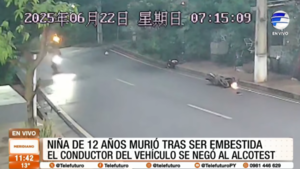 Niña de 12 años murió tras ser embestida por un automóvil en Alto Paraná