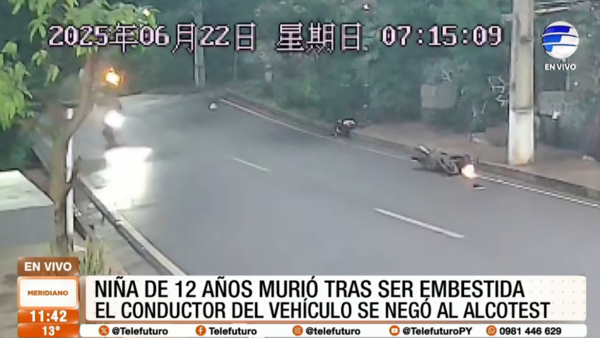 Niña de 12 años murió tras ser embestida por un automóvil en Alto Paraná