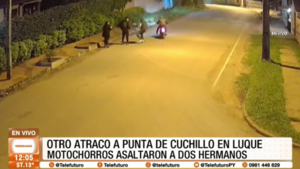 Otro atraco a punta de cuchillo en Luque