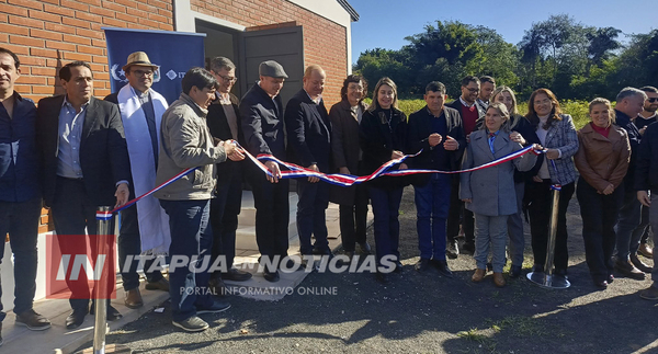 INAUGURAN AMPLIACIÓN DE UNIDAD DE SALUD DE LA FAMILIA EN SAN JUAN DEL PARANÁ
