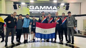 Paraguay conquista cuatro medallas en Mundial de MMA