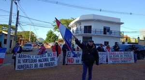 Arroyos y Esteros: pobladores protestan por la posible construcción de un vertedero - Nacionales - ABC Color