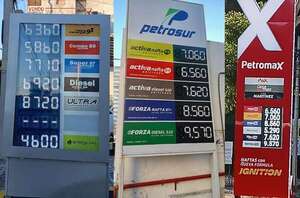 Combustible: emblemas privados siguen con la suba de precios  - Economía - ABC Color
