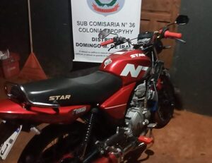 Incautan motocicleta por polución sonora