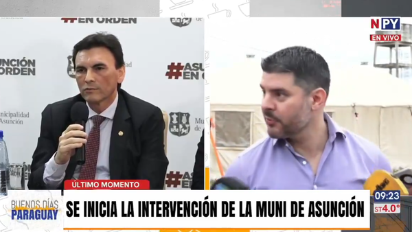 Interventor de Municipalidad de Asunción anuncia un corte administrativo para hoy mismo